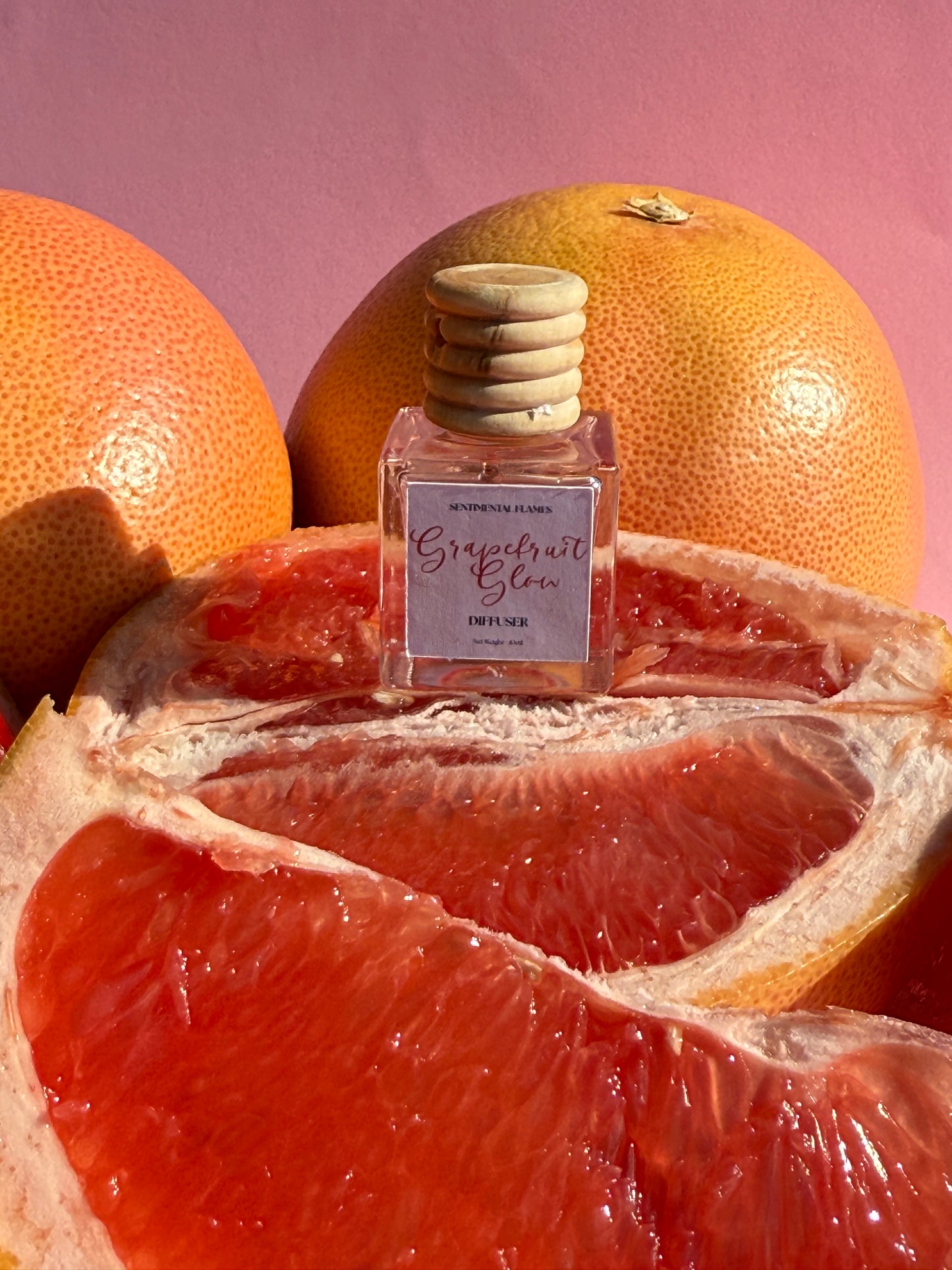 Grapefruit Glow Car Diffuser.