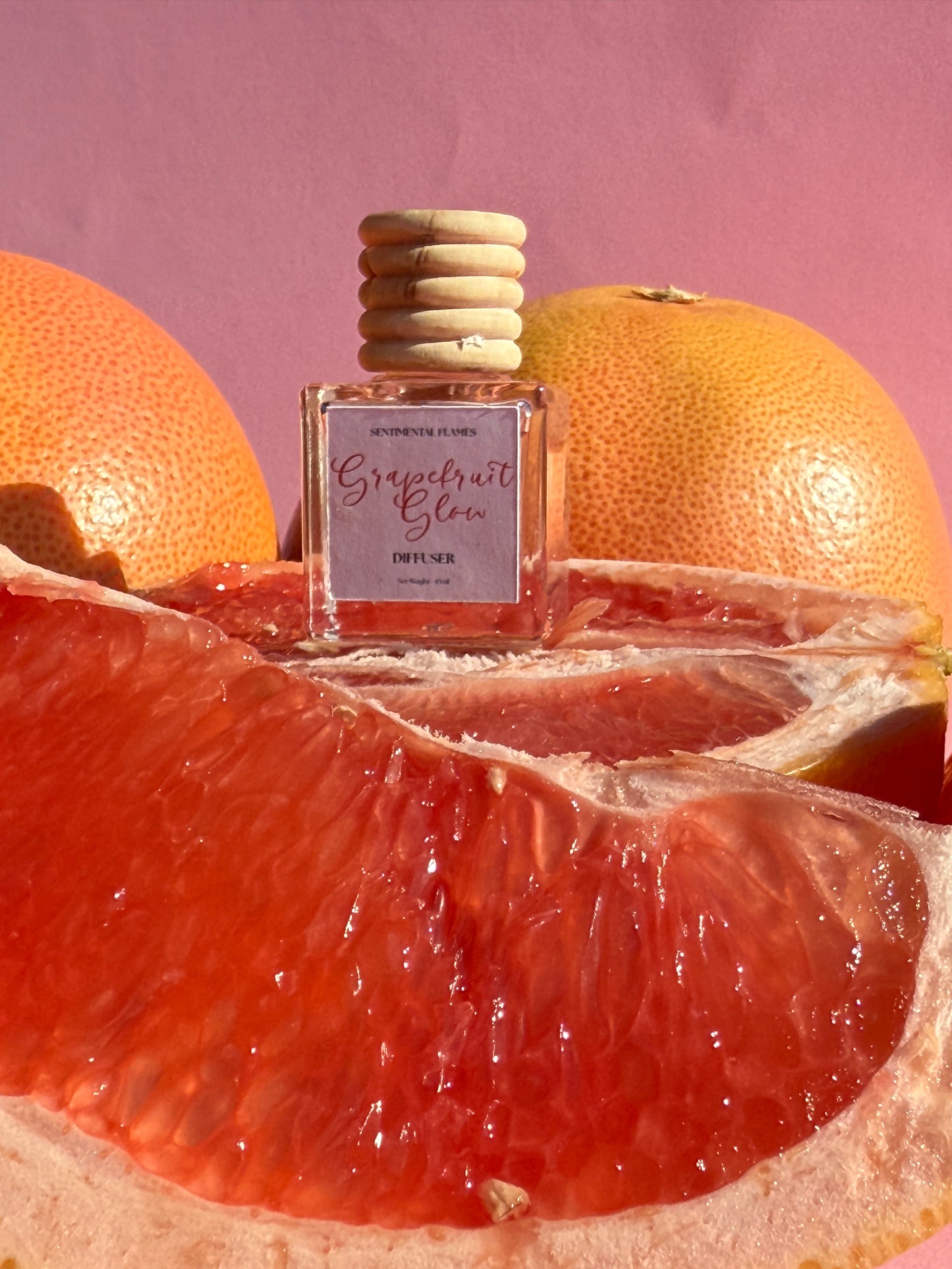 Grapefruit Glow Car Diffuser.