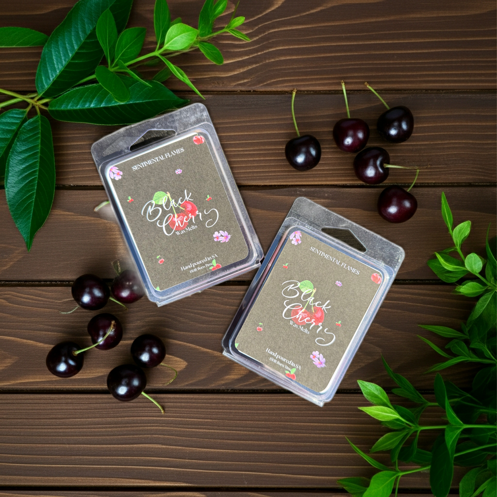 Limited Edition Black Cherry Wax Melts.