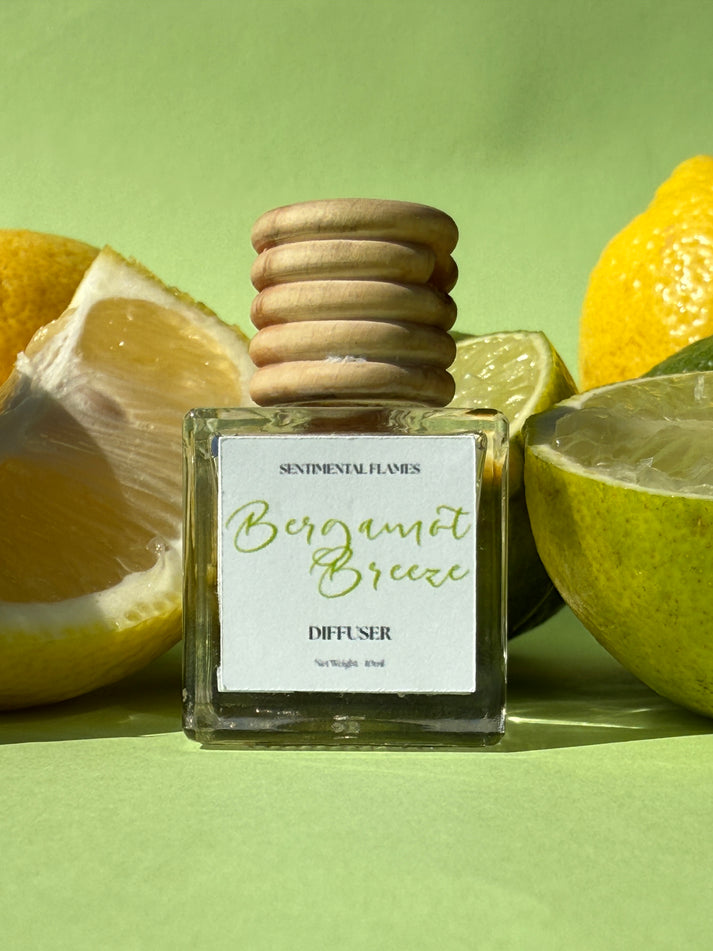 Bergamot Breeze Car Diffuser. – Sentimental Flames
